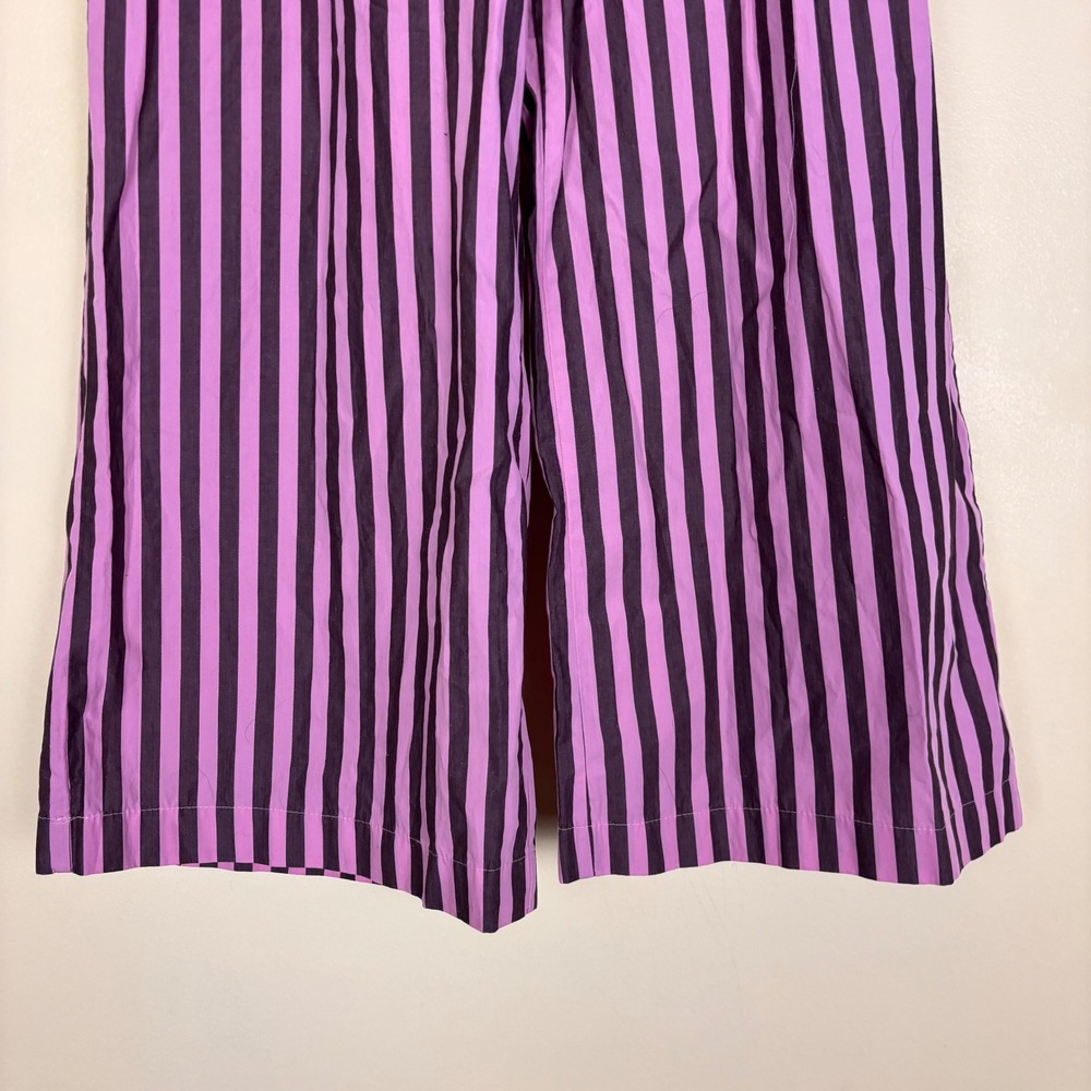 NEXT Stripe Cotton Button-Up Shirt & Pants Set Pink Girls Size 13yrs Casual wear - Picture 14 of 16